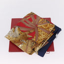 Salvatore Ferragamo Lion Scarf Silk Black Auth am13214V-24