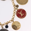 LOUIS VUITTON T&B Porte Cles Chainne Key Holder Gold M60071 LV Auth am13217V-12