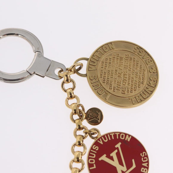 LOUIS VUITTON T&B Porte Cles Chainne Key Holder Gold M60071 LV Auth am13217V