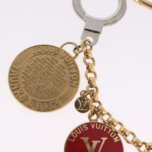 LOUIS VUITTON T&B Porte Cles Chainne Key Holder Gold M60071 LV Auth am13217V
