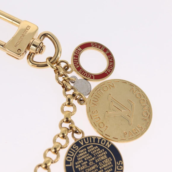 LOUIS VUITTON T&B Porte Cles Chainne Key Holder Gold M60071 LV Auth am13217V