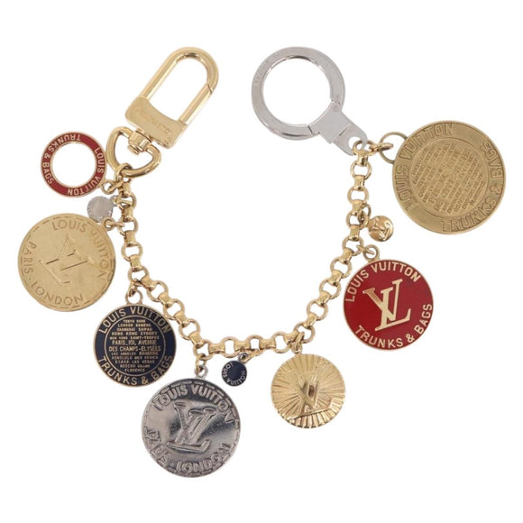 LOUIS VUITTON T&B Porte Cles Chainne Key Holder Gold M60071 LV Auth am13217V