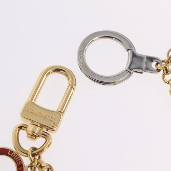 LOUIS VUITTON T&B Porte Cles Chainne Key Holder Gold M60071 LV Auth am13217V