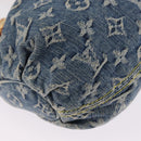 LOUIS VUITTON Monogram denim Preity Hand Bag Blue M95020 LV Auth am13218V-12