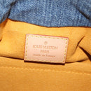 LOUIS VUITTON Monogram denim Preity Hand Bag Blue M95020 LV Auth am13218V-16