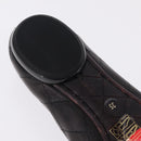 CHANEL COCO Mark Cambon Line Pumps Leather 35 Black CC Auth am13223SAM-10
