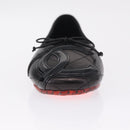 CHANEL COCO Mark Cambon Line Pumps Leather 35 Black CC Auth am13223SAM-12