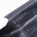 CHANEL COCO Mark Cambon Line Pumps Leather 35 Black CC Auth am13223SAM-19
