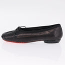 CHANEL COCO Mark Cambon Line Pumps Leather 35 Black CC Auth am13223SAM-23