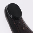 CHANEL COCO Mark Cambon Line Pumps Leather 35 Black CC Auth am13223SAM-28