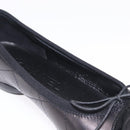 CHANEL COCO Mark Cambon Line Pumps Leather 35 Black CC Auth am13223SAM-33