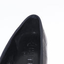 CHANEL COCO Mark Cambon Line Pumps Leather 35 Black CC Auth am13223SAM-35
