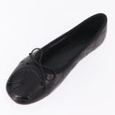 CHANEL COCO Mark Cambon Line Pumps Leather 35 Black CC Auth am13223SAM-6