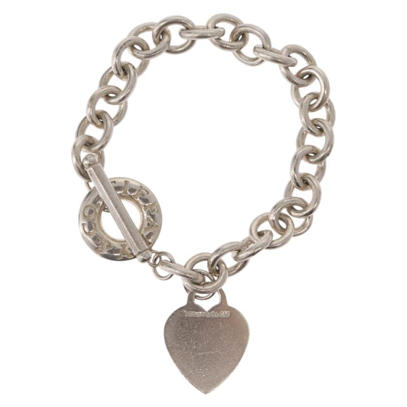 Tiffany & Co. Return To Bracelet Ag925 Silver Auth am13227M