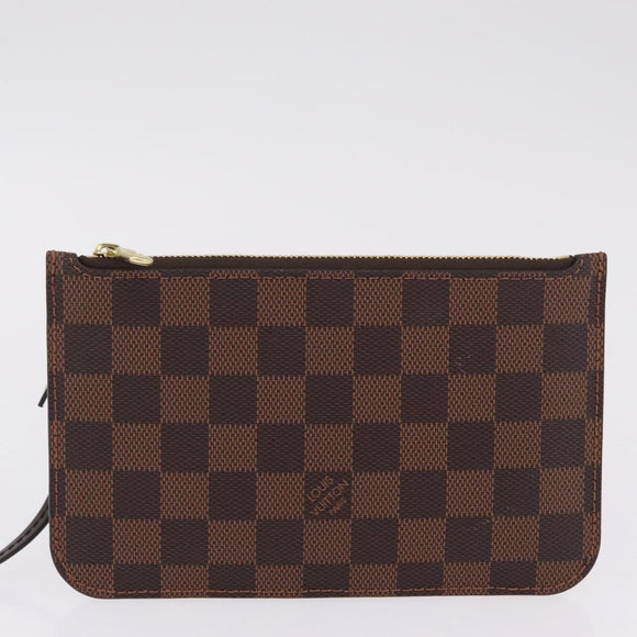 LOUIS VUITTON Damier Ebene Neverfull PM Tote Bag N51109 LV Auth am13228SAV