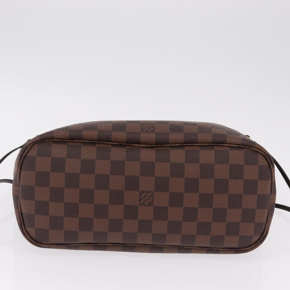 LOUIS VUITTON Damier Ebene Neverfull PM Tote Bag N51109 LV Auth am13228SAV