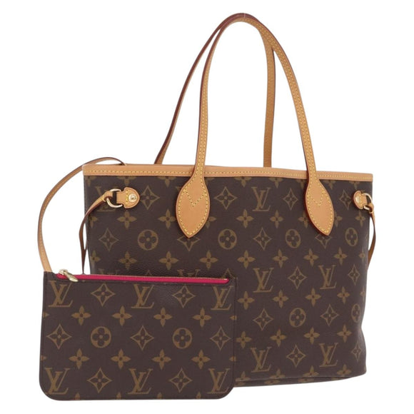 LOUIS VUITTON Monogram Neverfull PM Tote Bag M41245 LV Auth am13229SAV