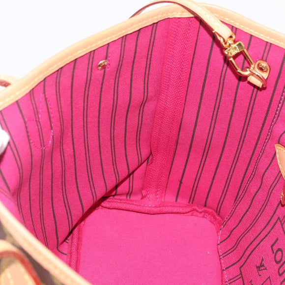 LOUIS VUITTON Monogram Neverfull PM Tote Bag M41245 LV Auth am13229SAV