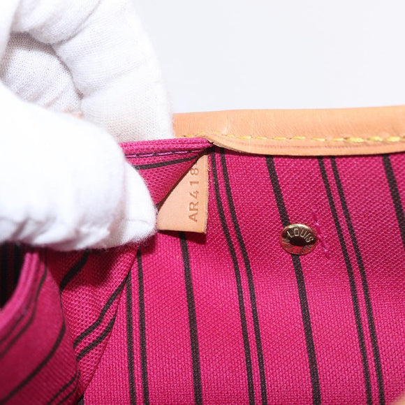 LOUIS VUITTON Monogram Neverfull PM Tote Bag M41245 LV Auth am13229SAV