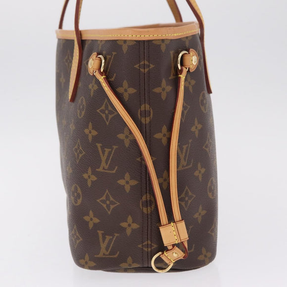 LOUIS VUITTON Monogram Neverfull PM Tote Bag M41245 LV Auth am13229SAV