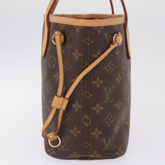 LOUIS VUITTON Monogram Neverfull PM Tote Bag M41245 LV Auth am13229SAV