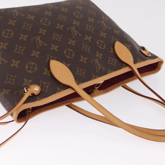 LOUIS VUITTON Monogram Neverfull PM Tote Bag M41245 LV Auth am13229SAV