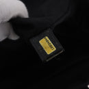 CHANEL New Travel Line MM Tote Bag Nylon Black Gold CC Auth am13230V-22
