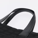 CHANEL New Travel Line MM Tote Bag Nylon Black Gold CC Auth am13230V-8