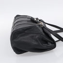 PRADA Shoulder Bag Leather Black Silver Auth am13232V-5