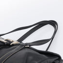 PRADA Shoulder Bag Leather Black Silver Auth am13232V-8