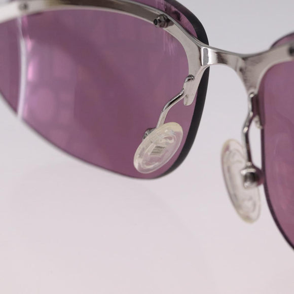 CELINE Logo Pattern Sunglasses metal Col. 579 Purple Gray Auth am13234V