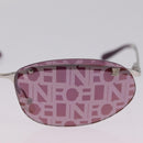 CELINE Logo Pattern Sunglasses metal Col. 579 Purple Gray Auth am13234V-5