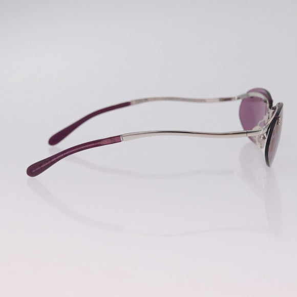 CELINE Logo Pattern Sunglasses metal Col. 579 Purple Gray Auth am13234V