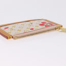 LOUIS VUITTON Monogram Cherry Blossom Pochette Cree Purse Red LV Auth am13239M-7