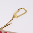 LOUIS VUITTON Monogram Cherry Blossom Pochette Cree Purse Red LV Auth am13239M-9