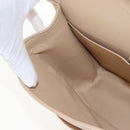 CHANEL Matelasse 30 Double Flap Chain Bag Caviar Skin Beige CC Auth am13251SM-29