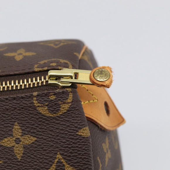 LOUIS VUITTON Monogram Speedy 35 Hand Bag M41524 LV Auth am13260A