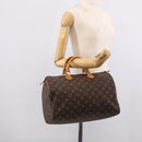 LOUIS VUITTON Monogram Speedy 35 Hand Bag M41524 LV Auth am13260A-21