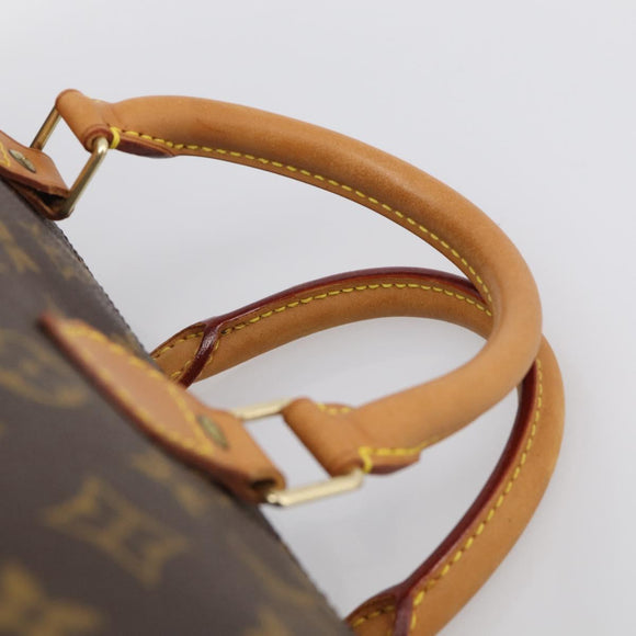 LOUIS VUITTON Monogram Speedy 35 Hand Bag M41524 LV Auth am13260A