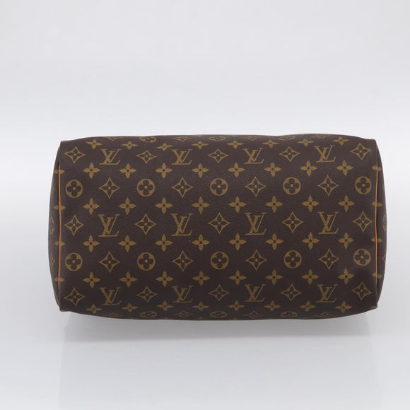 LOUIS VUITTON Monogram Speedy 35 Hand Bag M41524 LV Auth am13260A