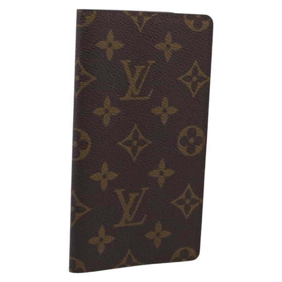 LOUIS VUITTON Monogram Day Planner Cover LV Auth am13261V