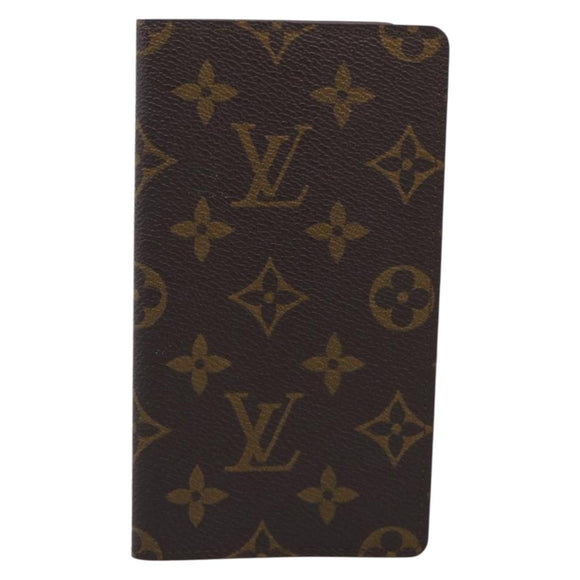 LOUIS VUITTON Monogram Day Planner Cover LV Auth am13261V