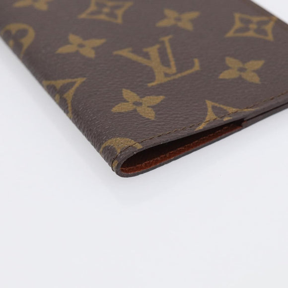 LOUIS VUITTON Monogram Day Planner Cover LV Auth am13261V