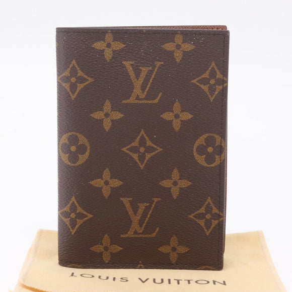 LOUIS VUITTON Monogram Couverture Passeport NW Case M64502 LV Auth am13267M