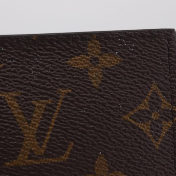 LOUIS VUITTON Monogram Couverture Passeport NW Case M64502 LV Auth am13267M