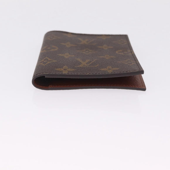LOUIS VUITTON Monogram Couverture Passeport NW Case M64502 LV Auth am13267M