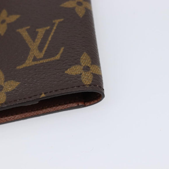 LOUIS VUITTON Monogram Couverture Passport Case M64502 LV Auth am13268V
