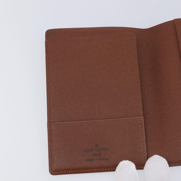 LOUIS VUITTON Monogram Couverture Passport Case M64502 LV Auth am13268V