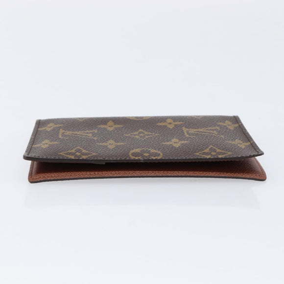 LOUIS VUITTON Monogram Couverture Passport Case M64502 LV Auth am13268V