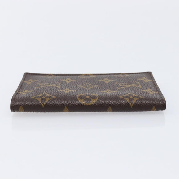 LOUIS VUITTON Monogram Couverture Passport Case M64502 LV Auth am13268V